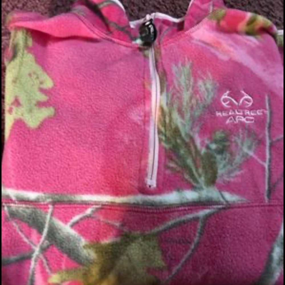 Real tree half zip
